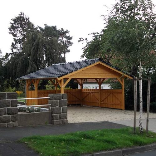 Satteldach-Carport in Bad Salzuflen