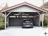 Satteldach-Carport in Bad Salzuflen