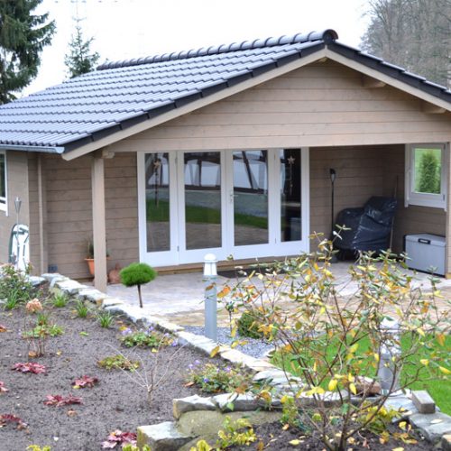 Blockbohlen Gartenhaus Hövelhof