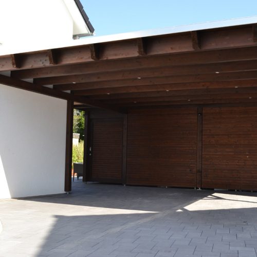 Doppelcarport mit Abstellraum in Steinhagen