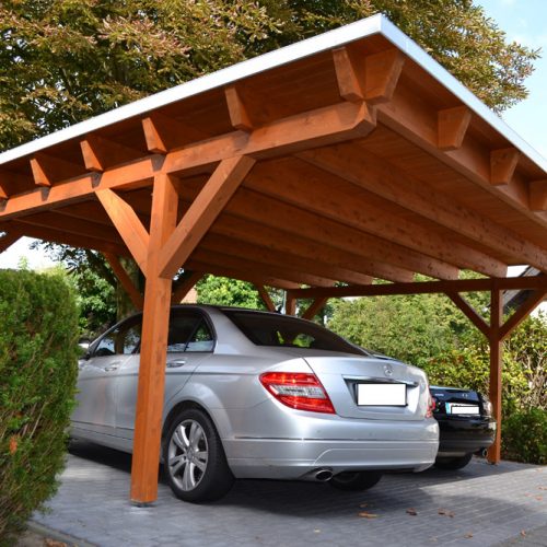 Flachdachcarport in Rietberg