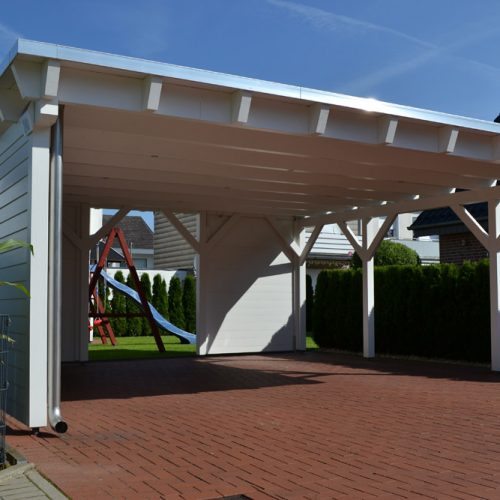 Flachdachcarport in Bielefeld