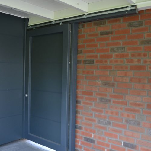 Trespa-Carport mit Abstellraum in Gütersloh