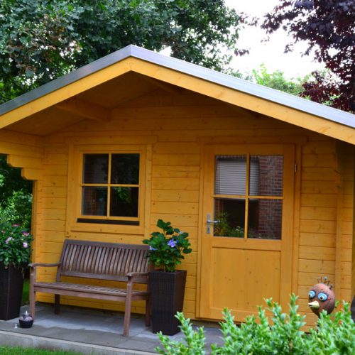 Gartenhaus 3 m x 3 m aus 45 mm Blockbohlen in Lippstadt